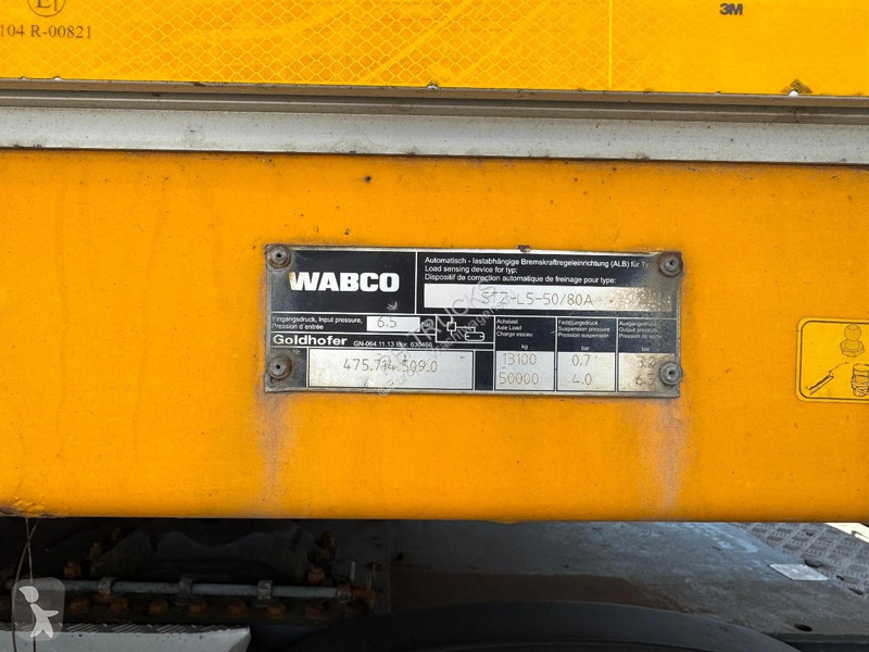 نصف مقطورة Goldhofer STZ-L5-50/80A 8,1M...