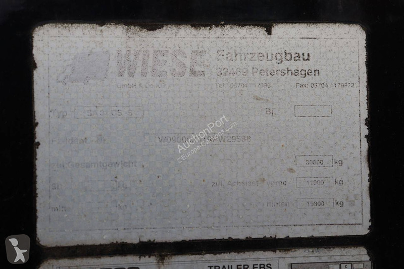 Návěs Wiese SA 31 CS-S