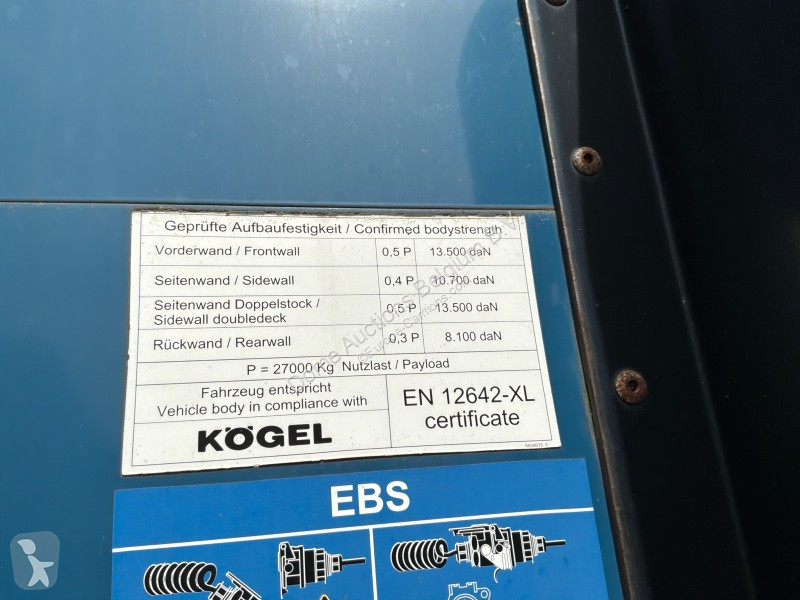 Semirremolque Kögel Mega S-24-1