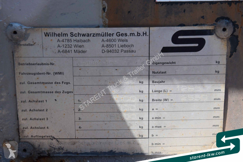 Semirremolque Schwarzmüller Containerchassis...