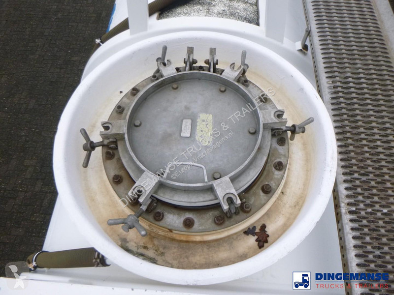 Félpótkocsi Magyar Chemical ACID tank inox 24.5...