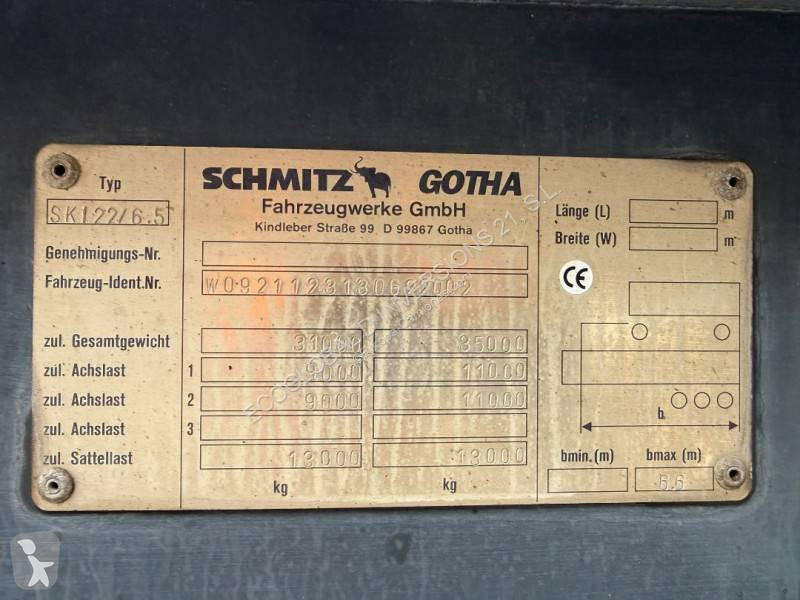 Semirremolque Schmitz Gotha SKI22