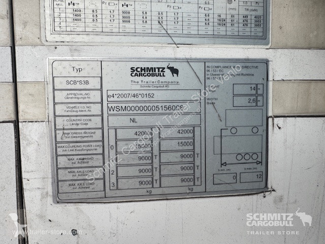 نصف مقطورة Schmitz Cargobull Tiefkühler Standard