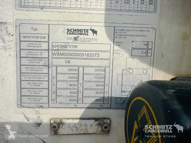 نصف مقطورة Schmitz Cargobull Tiefkühler...