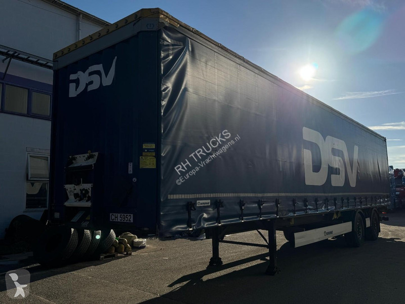 Krone 2 AXLE SAF + SLIDING ROOF semi-trailer