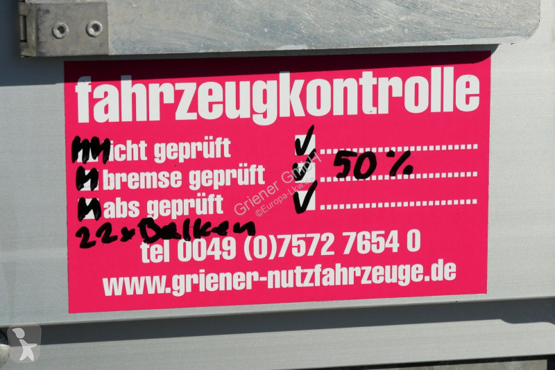 Schmitz Cargobull 24/ ZURRLEISTE / DOPPELSTOCK...