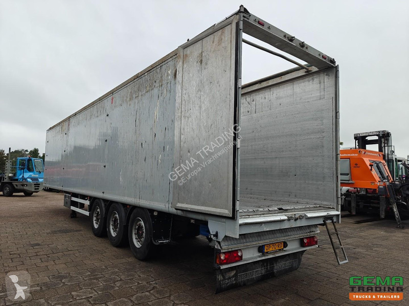 Kraker trailers 92m³ Walking floor - Galvanized...