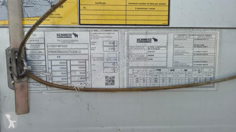 Schmitz Cargobull  SCB semi-trailer