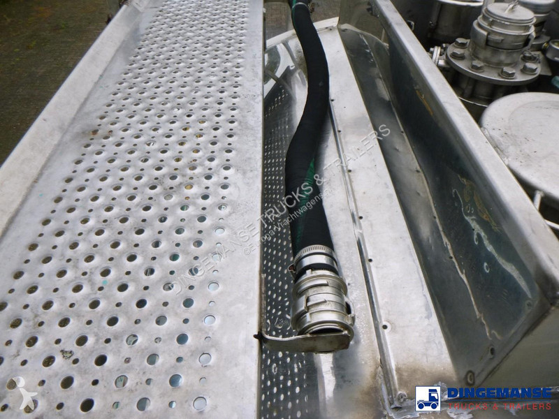 Oplegger Maisonneuve Chemical tank inox 34.6 m3...