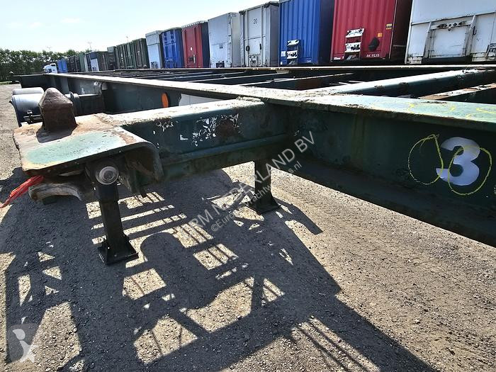 Oplegger Flandria 2 AXLE 20 FT CHASSIS STEEL...