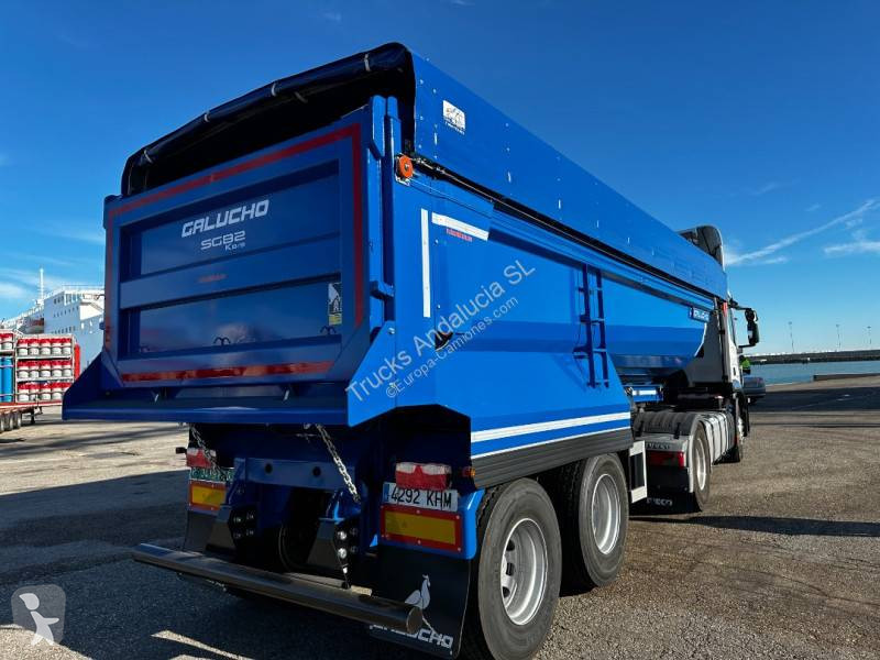 Semitrailer Galucho Bañera - 2 ejes - Ofrecemos...