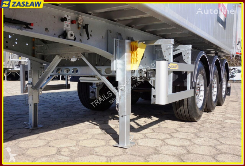 Semi remorque Zasław 43 m³ tipping semi-trailer...