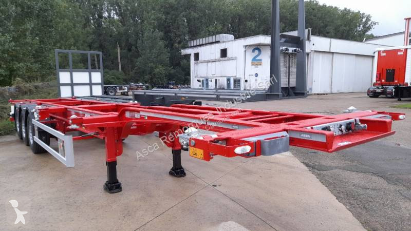 Semitrailer Asca Porte Conteneurs 40 Pieds à...