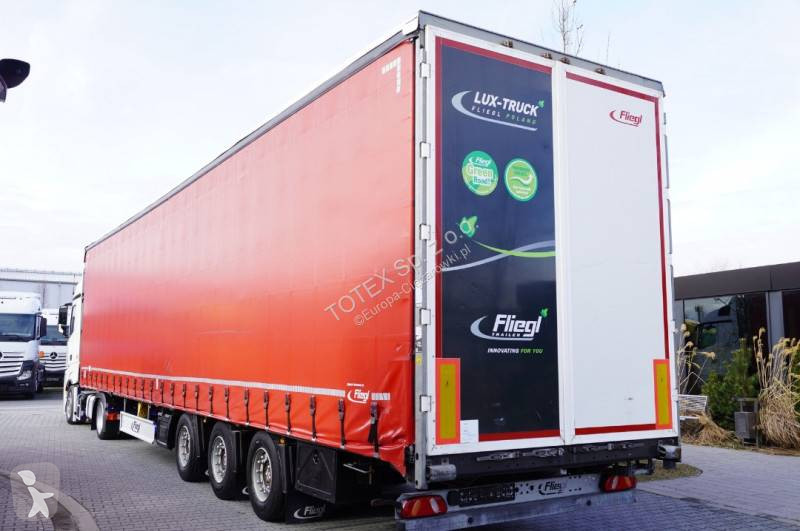 Semitrailer Fliegl SDS 01 Coilmulde semi-trailer