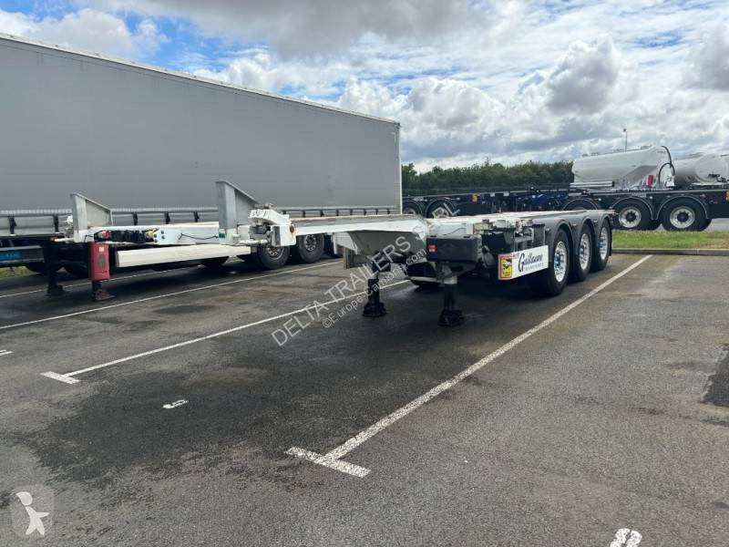 Semitrailer Lecitrailer Porte containers 3...