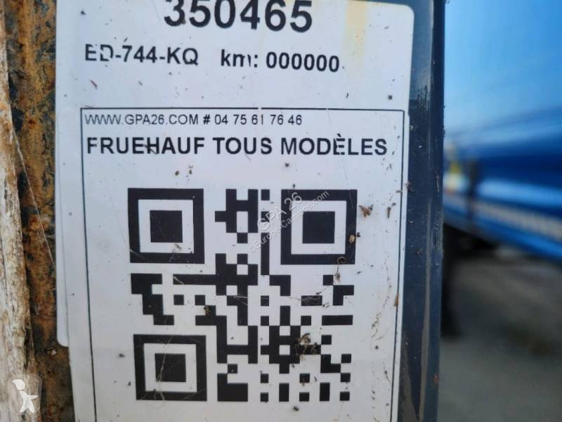 Semi remorque Fruehauf R580