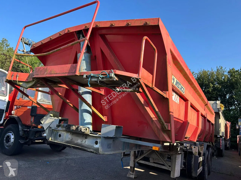 Semiremorca Metaco 2 Axle Steel Tipper, 8 Tyres