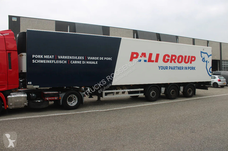 Semitrailer Renders MEAT + 3x BPW + CARRIER