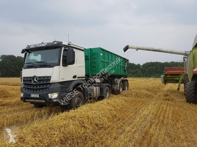 Semitrailer Auflieger Abrollkipper Hakenlift...
