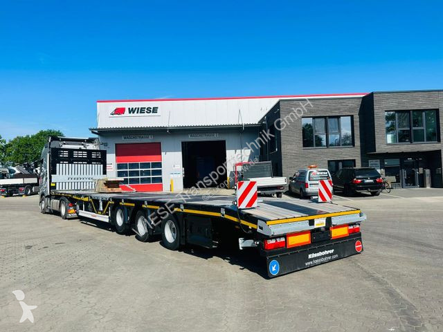 Semitrailer Kässbohrer Mega Tele HD Plattform...