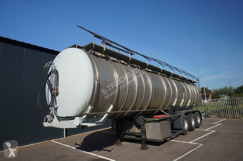 Semiremorca Dijkstra 3 AXLE CHEMIE TANK TRAILER...