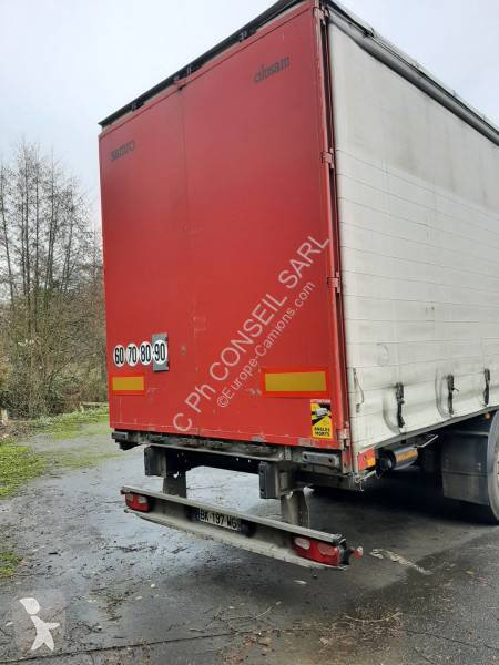 Semitrailer Samro PLSC 3 essieux