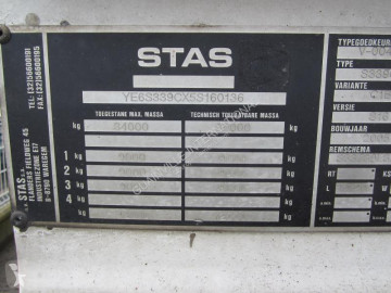 نصف مقطورة حاوية Stas