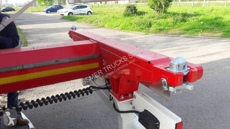 Semi remorque Kässbohrer 3 essieux - Extensible