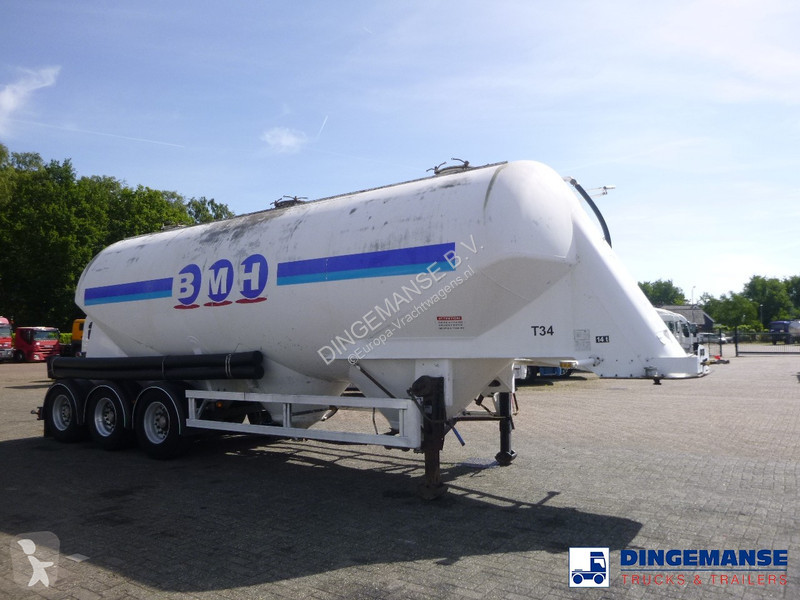 Semi reboque  Powder tank alu 40 m3 / 1 comp
