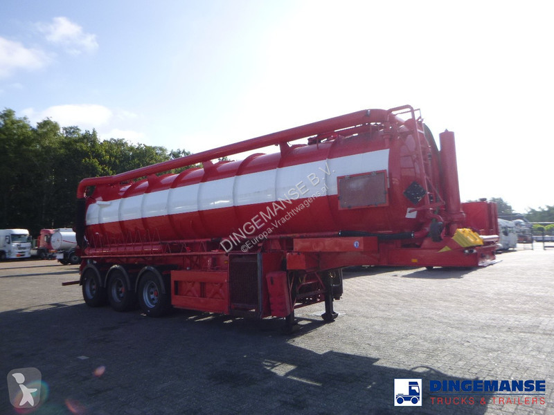 Oplegger  Vacuum tank steel (tipping) 29 m3 / 1...