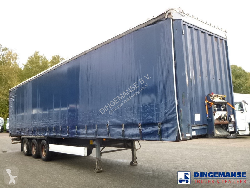 Semiremorca Krone Curtain side trailer double...