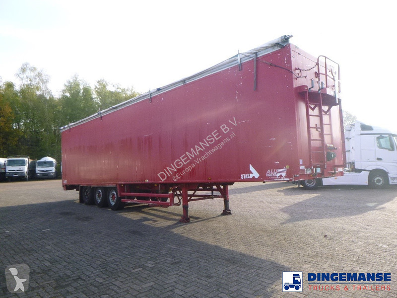 Semiremorca Stas Walking floor trailer alu 90 m3