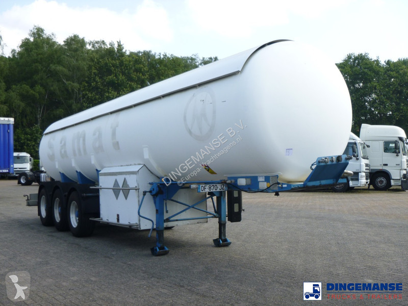 Semiremorca Guhur Low-pressure gas tank steel...