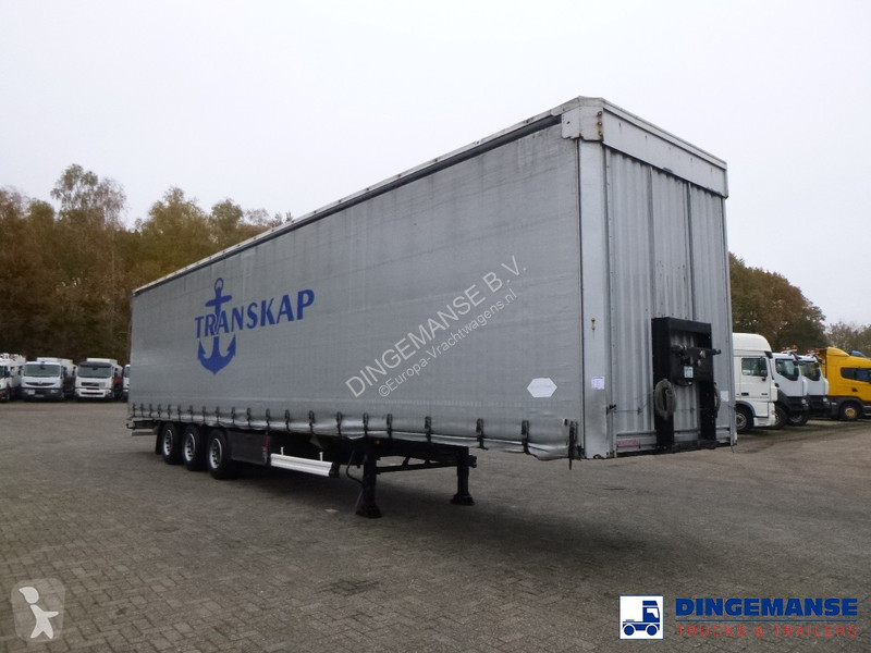 Semitrailer Kässbohrer Curtain side Mega...
