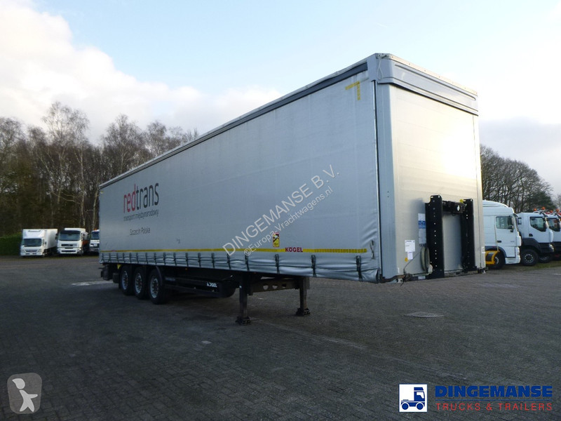 Semitrailer Kögel Curtain side trailer S24-1
