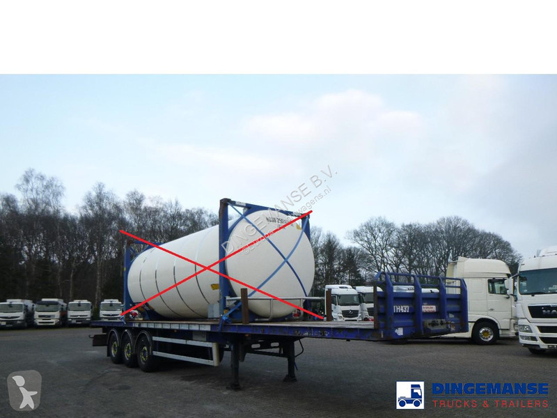 Sættevogn Tirsan 3 axle Platform trailer