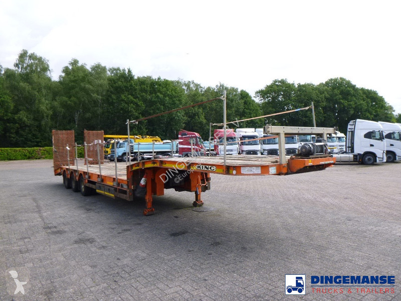 Semiremorca King 3-axle semi-lowbed trailer 44T...