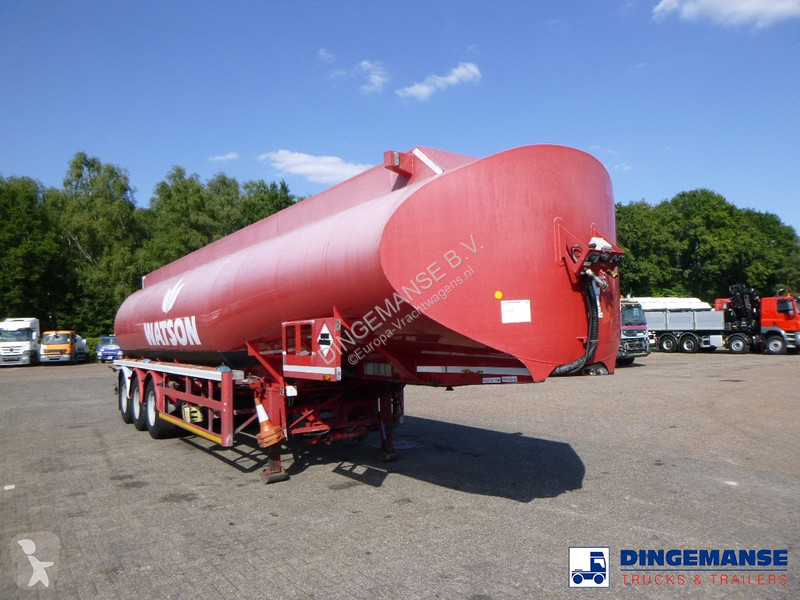 Semiremorca  Fuel tank alu 42.8 m3 / 6 comp + pump