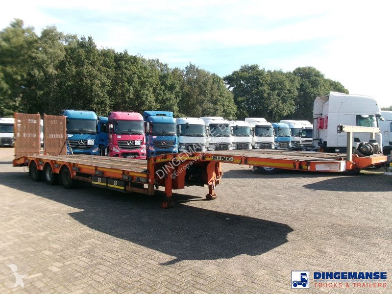 Semiremorca King 3-axle semi-lowbed trailer 44T...