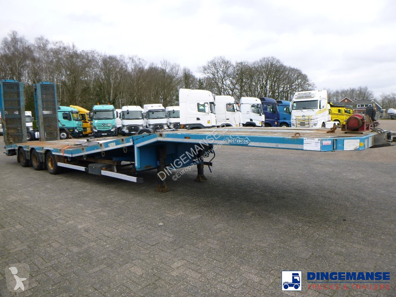 Sættevogn Nooteboom 3-axle lowbed trailer 41T...
