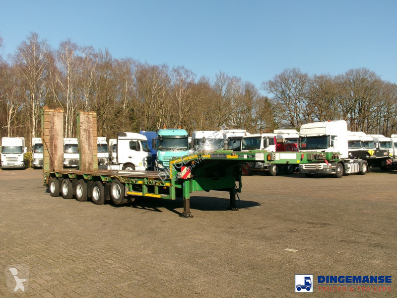 Semitrailer Goldhofer 5-axle semi-lowbed...