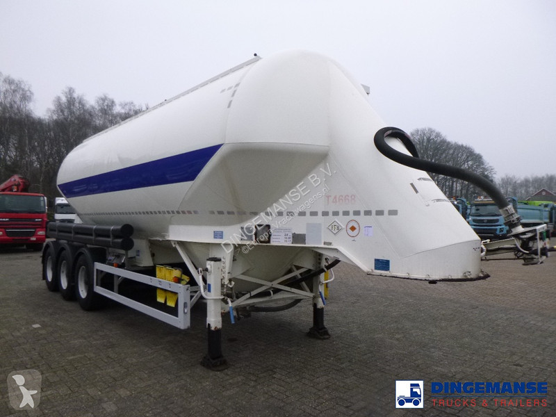 Semi reboque Feldbinder Powder tank alu 36 m3 /...