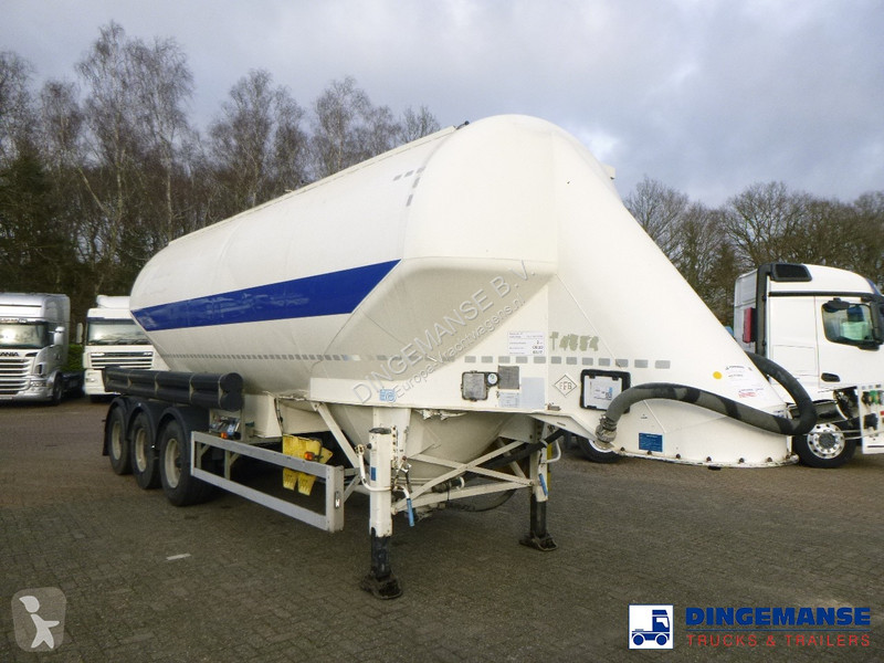 Semi reboque Feldbinder Powder tank alu 36 m3 /...