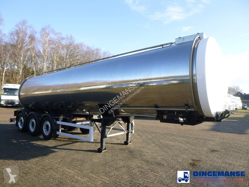 Semi reboque Clayton Food tank inox 30 m3 / 1 comp