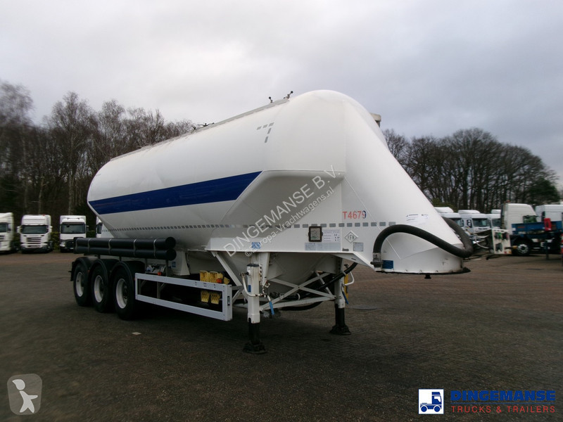 Semi reboque Feldbinder Powder tank alu 36 m3 /...