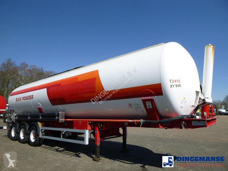 Semi reboque Feldbinder Powder tank alu 60 m3...
