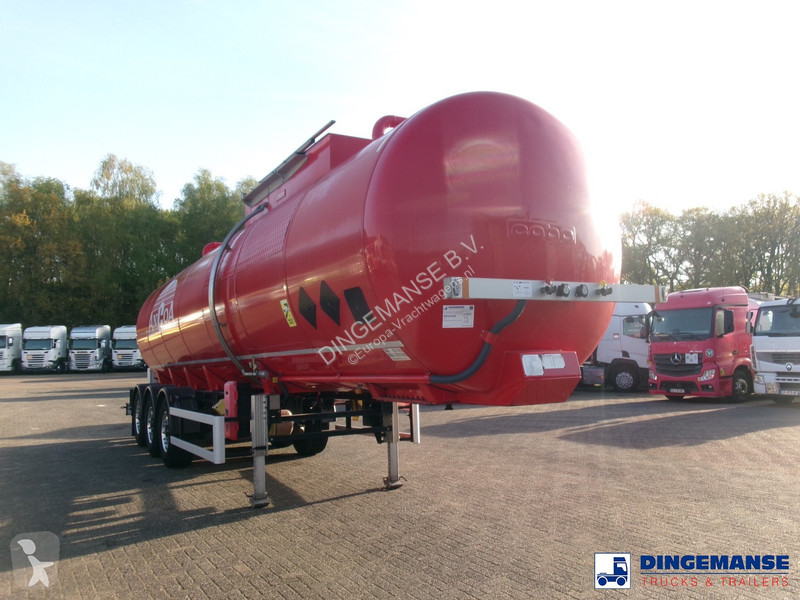 Semi reboque Cobo Bitumen tank inox 34 m3 / 1 comp