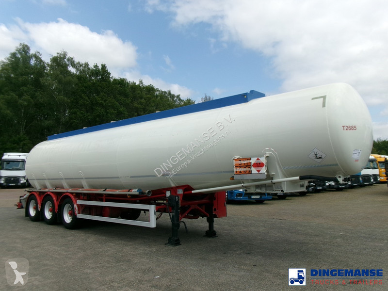 Semiremorca Feldbinder Fuel tank alu 44.6 m3 +...