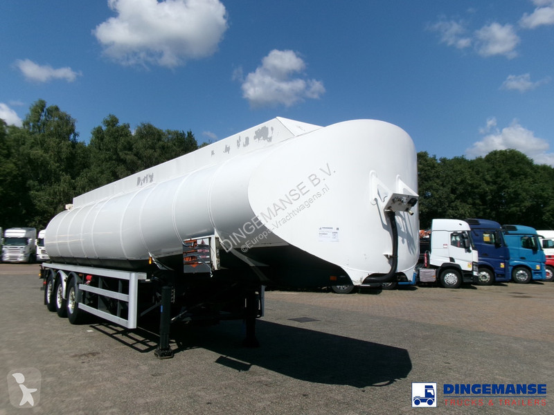 Oplegger Fuel tank alu 42.8 m3 / 6 comp + pump