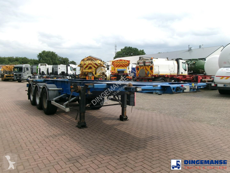 نصف مقطورة General Trailers 3-axle container...